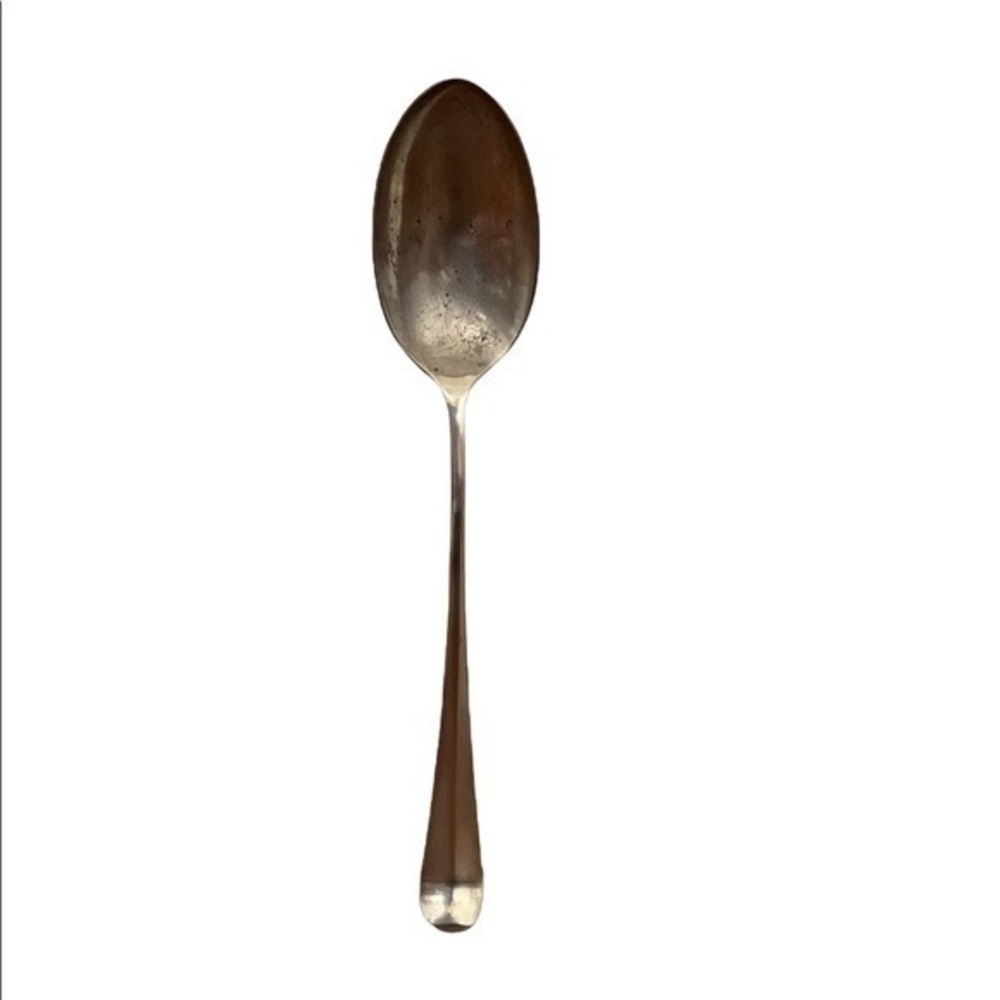 Vintage Gerity G-48 Large Silver Serving Spoon